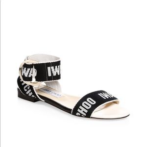 Jimmy Choo Breanne Sandal “I WANT CHOO” size 37.5